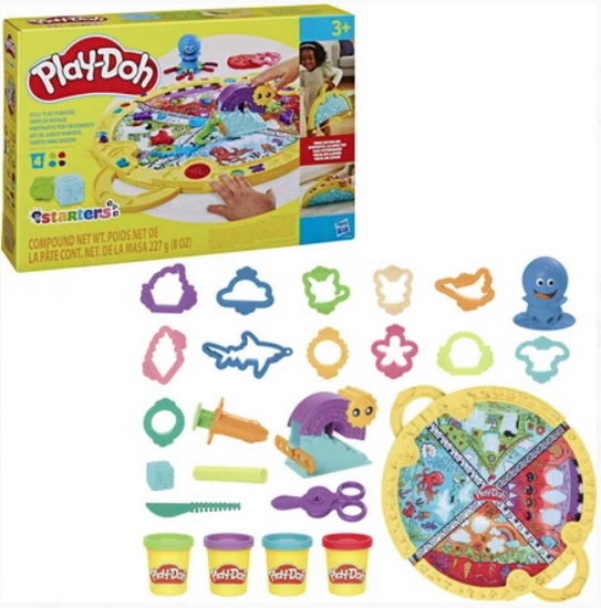 Ensemble de pâte à modeler Starters avec tapis de jeu