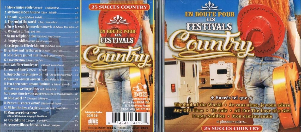 En route pour les festivals country - ARTISTES VARIÉS