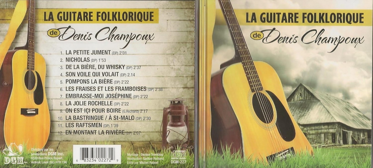 La Guitare folklorique - DENIS CHAMPOUX