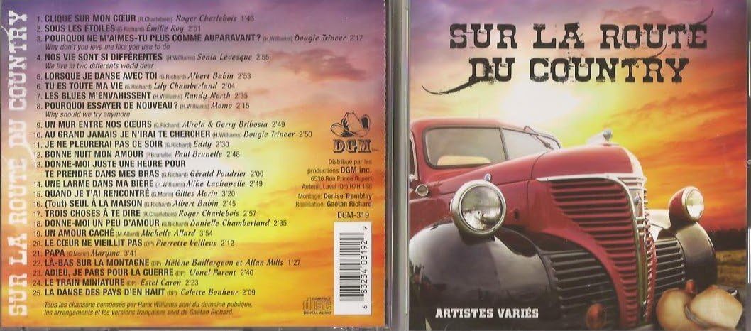 Sur la route du country - ARTISTES VARIÉS