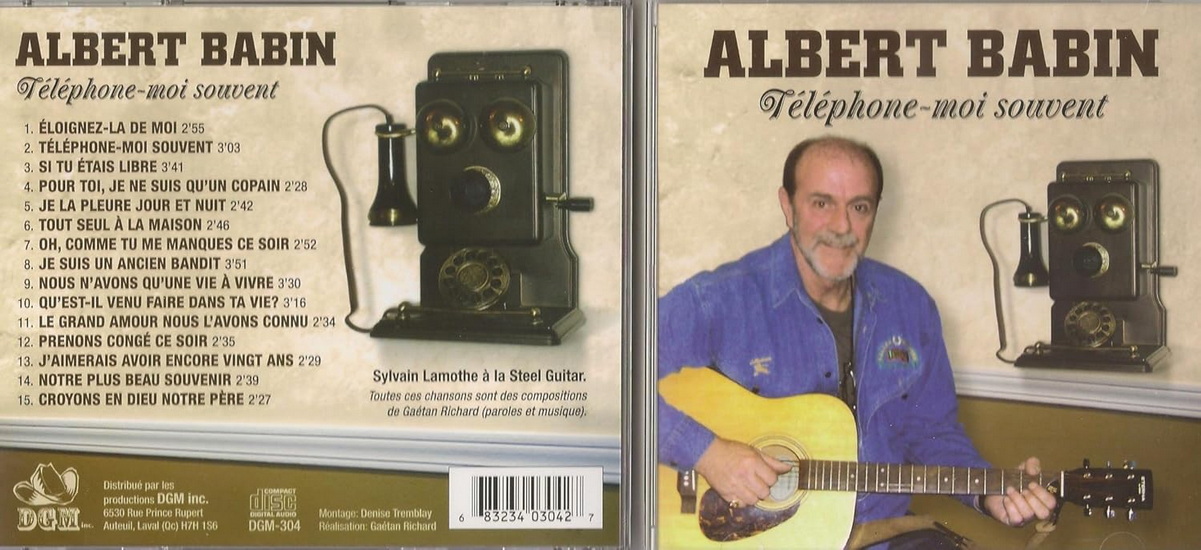 Téléphone-moi souvent - ALBERT BABIN