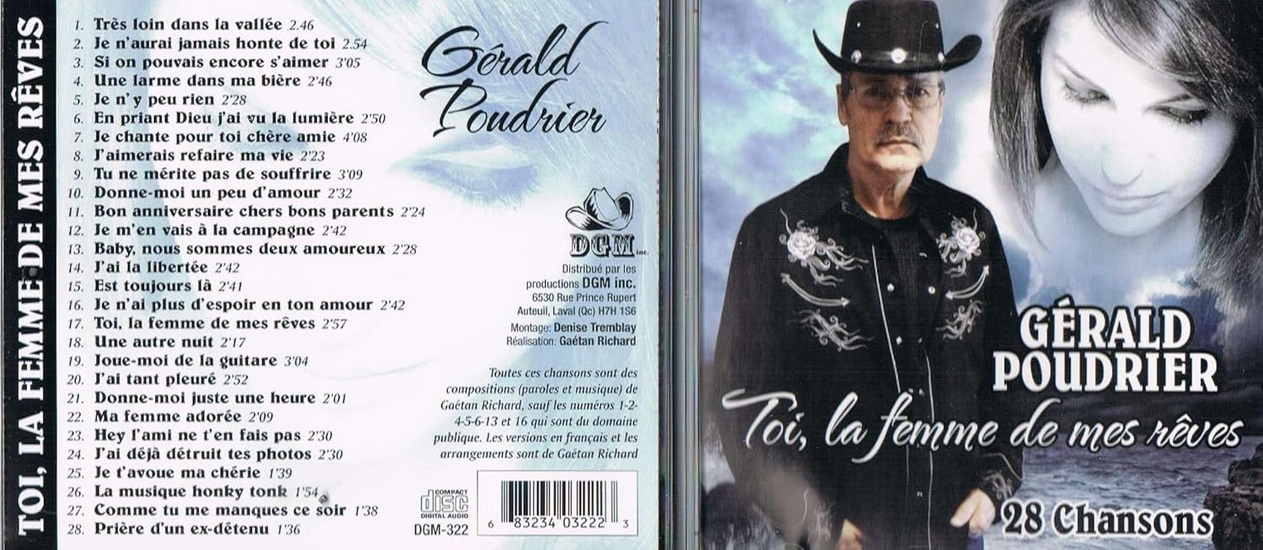 Toi, la femme de mes rêves - GÉRALD POUDRIER