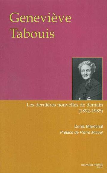 Geneviève Tabouis - DENIS MARECHAL