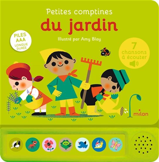Petites comptines du jardin - AMY BLAY