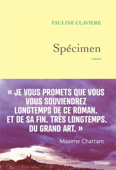 Spécimen - PAULINE CLAVIERE