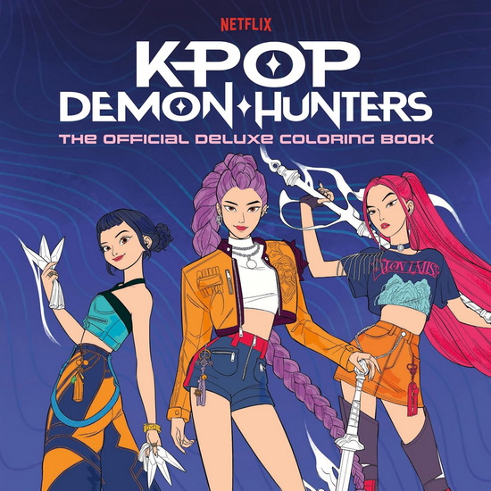 KPop Demon Hunters: The Official Deluxe Coloring Book - COLLECTIF