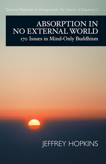 Absorption in No External World: 170 Issues in Mind-Only Buddhism - JEFFREY HOPKINS