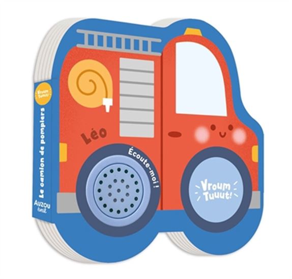 Léo le camion de pompiers - MARION BLANC