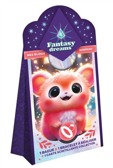 Mes bijoux surprise Lumi : 1 bague & 1 bracelet à réaliser + 1 carte scintillante collector Cof. - COLLECTIF