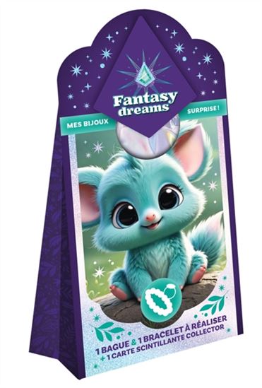 Mes bijoux surprise Tahia : 1 bague & 1 bracelet à réaliser + 1 carte scintillante collector Cof. - COLLECTIF
