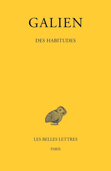Des habitudes - GALIEN
