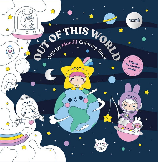 Official Momiji Coloring Book : 2-in-1 Kawaii Art Book Featuring Cute Collectible Characters and Cozy Affirmations for Relaxation and Display - MOMIJI