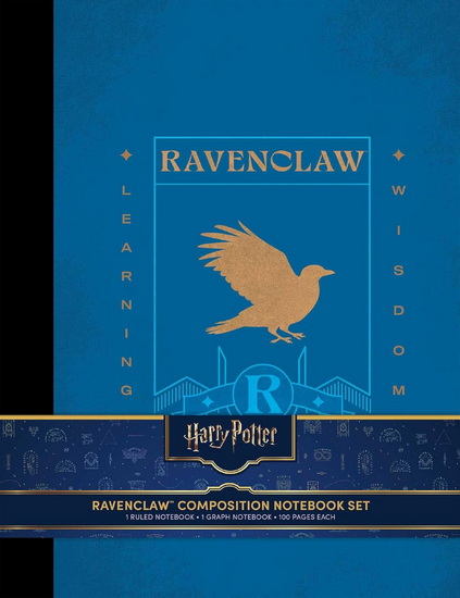 Harry Potter : Ravenclaw Composition Notebook Set (Set of 2) - COLLECTIF