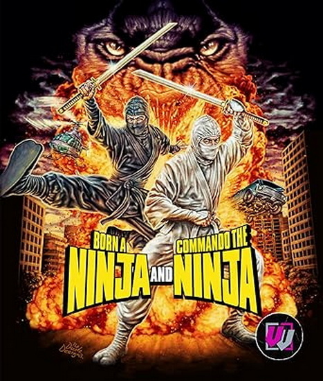 Born A Ninja/ Commando The Ninja Double Feature - Visual Vengeance Collector's Edition (Blu-ray)
