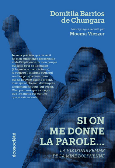 Si on me donne la parole : le témoignage d'une femme de la mine bolivienne - DOMITILA BARRIOS