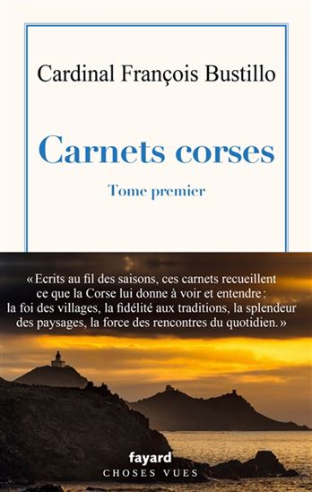 Carnets corses T.01 - FRANÇOIS BUSTILLO