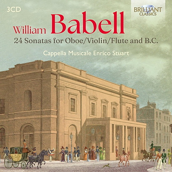 24 Sonatas for Oboe, Violin , Flute and B.C. (3CD) - WILLIAM BABELL