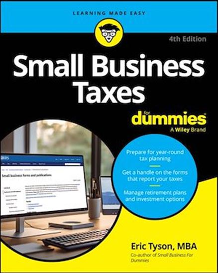 Small Business Taxes For Dummies - ERIC TYSON