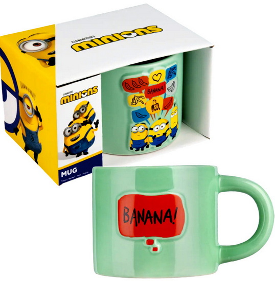 Tasse embossée Minions