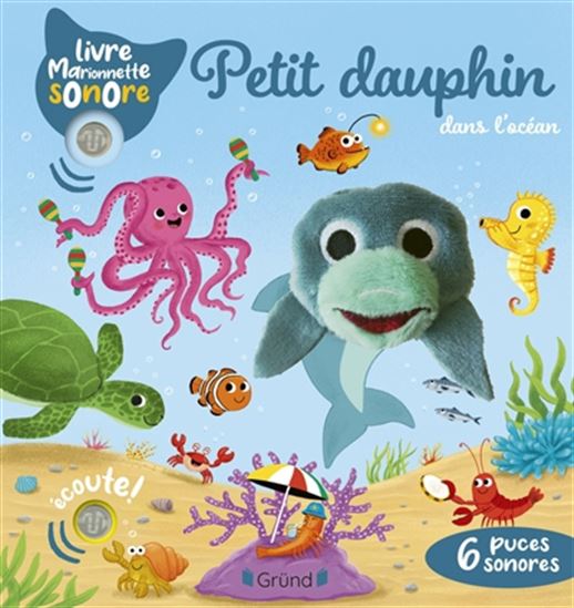 Petit dauphin dans l'océan - EMILIE COLLET - THIERRY MANES