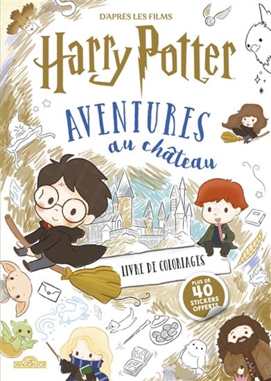 Aventures au château : livre de coloriages - COLLECTIF