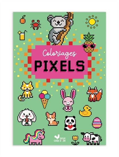 Coloriages pixels - COLLECTIF