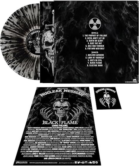 Black Flame (Vinyle couleur)(Éd. Ltée) - NUCLEAR MESSIAH