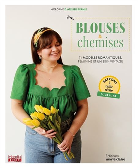 Blouses & chemises : 11 modèles romantiques féminins et un brin vintage - MORGANE WEIDER