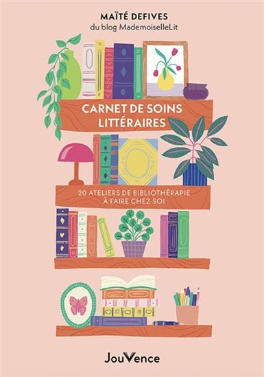 Carnet de soins littéraires : 20 ateliers de bibliothérapie à faire chez soi - MAÏTÉ DEFIVES