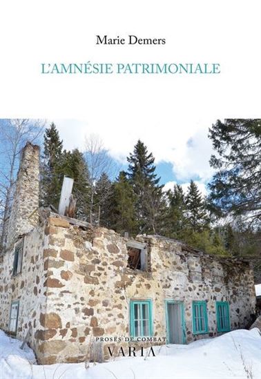 Amnésie patrimoniale - MARIE DEMERS