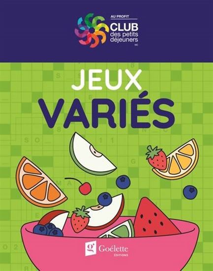 Jeux variés au profit du Club des petits déjeuners - COLLECTIF