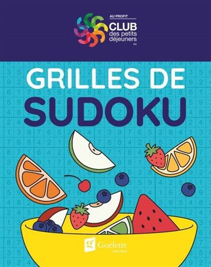 Sudokus au profit du Club des petits déjeuners - COLLECTIF