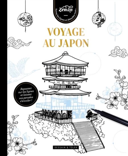 Zen line : voyage au Japon - COLLECTIF