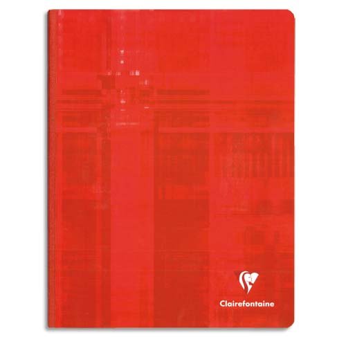Cahier broché dos toilé 5/5 Graph 288p 17x22cm AS