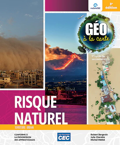 Géo à la carte : Fascicule Risque naturel 3e éd. - COLLECTIF