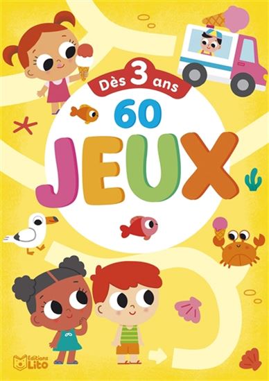 60 jeux : dès 3 ans - EMMA MARTINEZ
