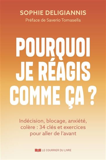 Pourquoi je réagis comme ça ? : indécision, blocage, culpabilité, colère : 25 clés et exercices pour aller de l'avant - SOPHIE DELIGIANNIS