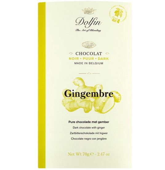 Chocolat noir gingembre
