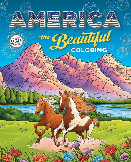 America the Beautiful Coloring - COLLECTIF