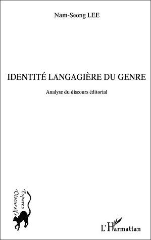 Identité langagière du genre - NAM-SEONG LEE