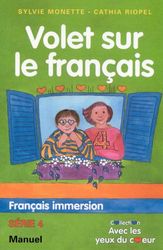 Volet sur le français : manuel - SYLVIE MONETTE - CATHIA RIOPEL