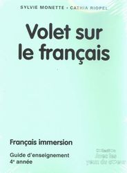 Volet sur le français. Guide du manuel - COLLECTIF