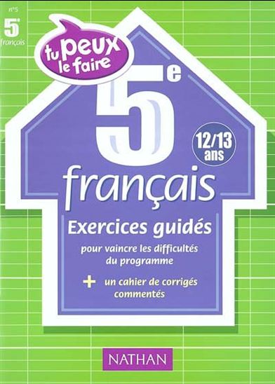 Tu peux le faire ! 5e - SOPHIE RONDIN