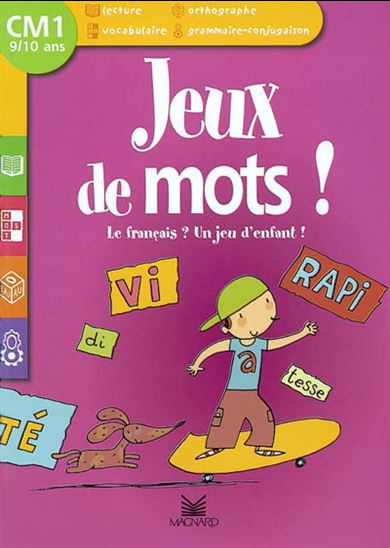 Jeux de mots, CM1 - COLLECTIF