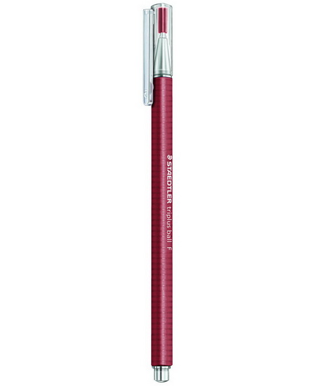 Stylo bille Triplus fin rouge - X