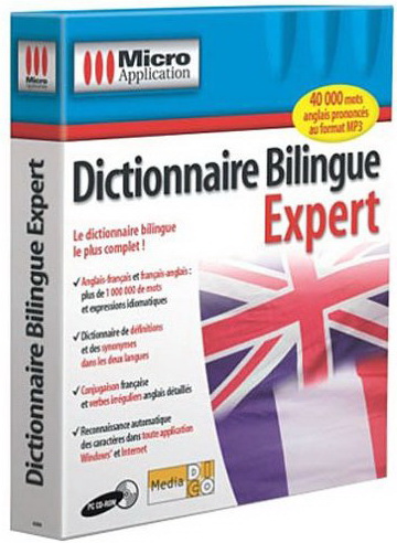 Dictionnaire bilingue expert (angl./fr.) - PC
