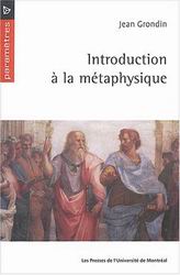 Intro. à la métaphysique - JEAN GRONDIN