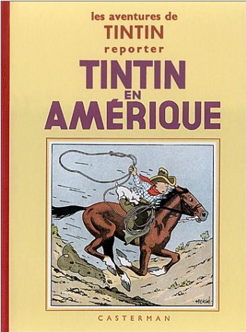 Tintin en Amérique F/S N/B - HERGE