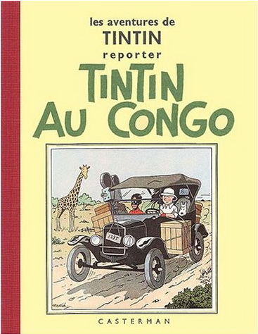 Tintin au Congo F/S N/B - HERGE