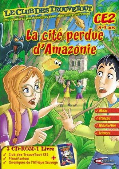 Trouvetout:cité perdue v3 8-9 ans + ency